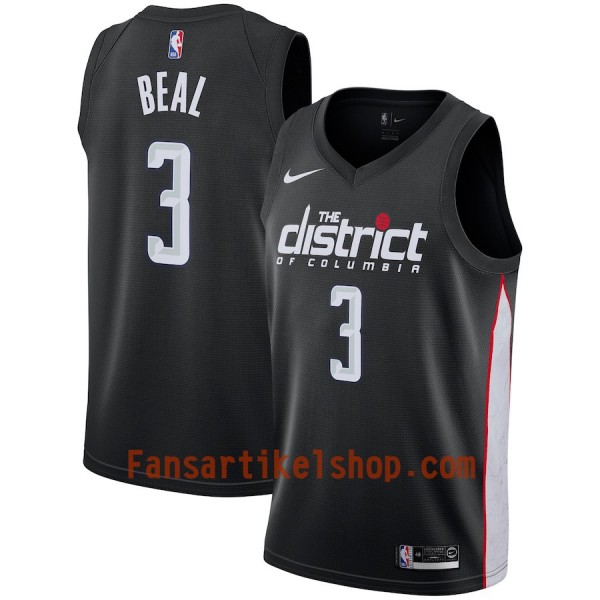 Washington Wizards Trikot Bradley Beal 3 2018-19 Nike City Edition Schwarz Swingman - Herren Washington Wizards Trikot Bradley Beal 3 2018-19 Nike City Edition Schwarz Swingman - Herren